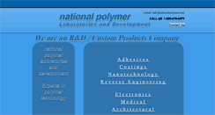 Desktop Screenshot of nationalpolymer.com